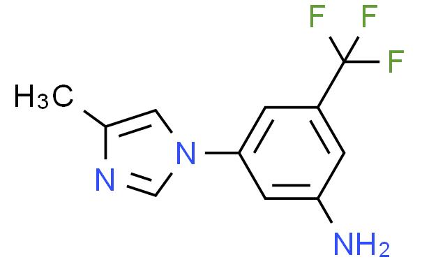 3-(4-Methyl-1H-imidazol-1-yl)-5-(trifluoromethyl)aniline