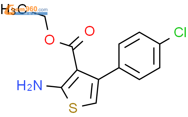 2-AMINO-4-(4-CHLORO-PHENYL)-THIOPHENE-3-CARBOXYLIC ACID ETHYL ESTER