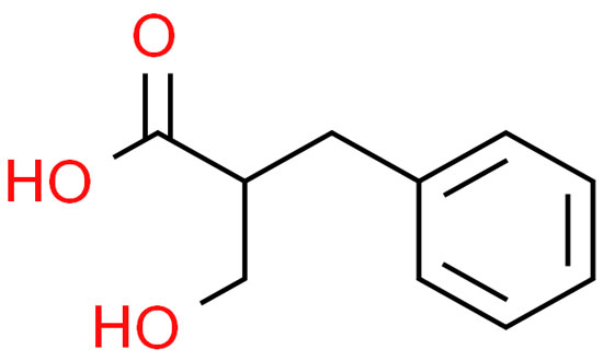 2-benzyl-3-hydroxypropanoic acid
