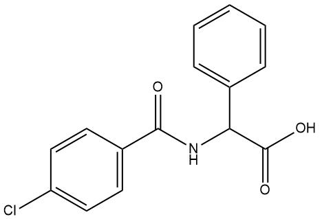 [(4-chlorobenzoyl)amino](phenyl)acetic acid