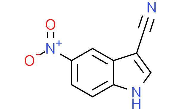 5-硝基吲哚-3-甲腈