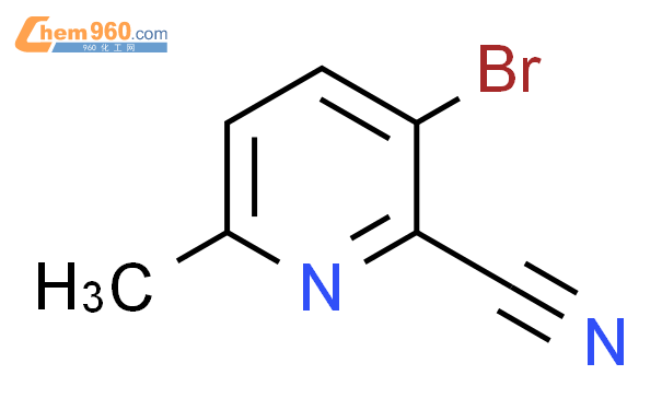 3-Bromo-2-cyano-6-methylpyridine