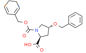 (2S,4R)-4-(benzyloxy)-1-((benzyloxy)carbonyl)pyrrolidine-2-carboxylic acid
