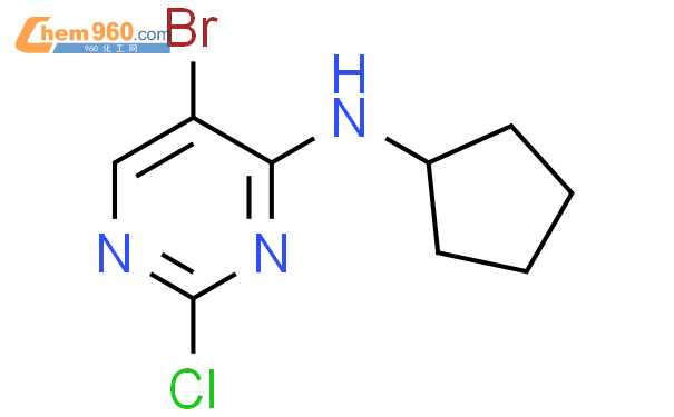 5-broMo-2-chloro-N-cyclopentylpyriMidin-4-aMine