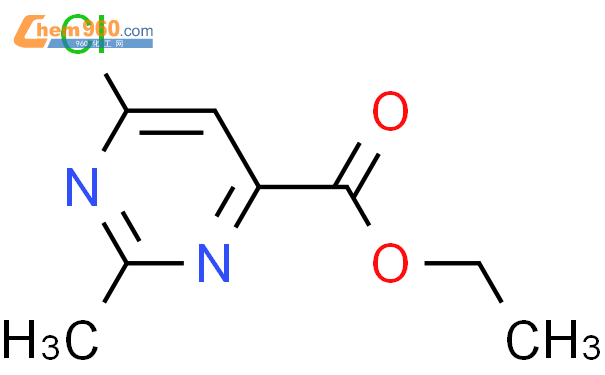 4-PyriMidinecarboxylic acid, 6-chloro-2-Methyl-, ethyl ester