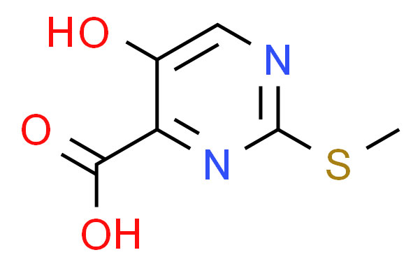 5-羟基-2-甲硫基嘧啶-4-甲酸