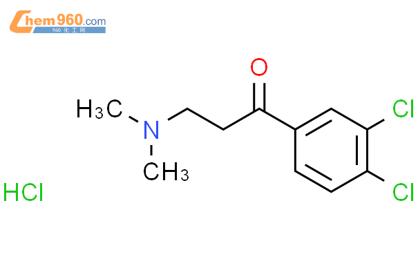 1-(3,4-DICHLOROPHENYL)-3-DIMETHYLAMINO-1-PROPANONE HCL