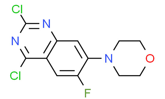 4-(2,4-dichloro-6-fluoroquinazolin-7-yl)morpholine