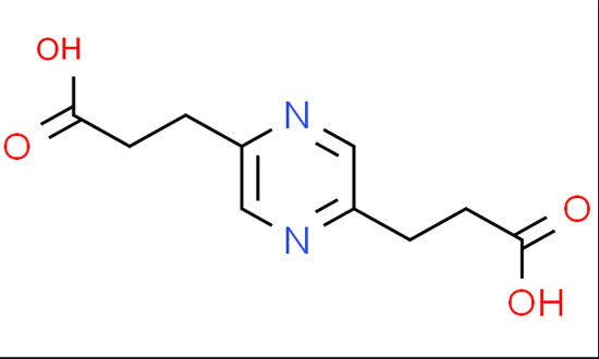 2,5-Pyrazinedipropanoic acid