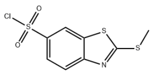 6-Benzothiazolesulfonyl chloride, 2-(methylthio)-