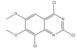 2,4,8-trichloro-6,7-dimethoxyquinazoline
