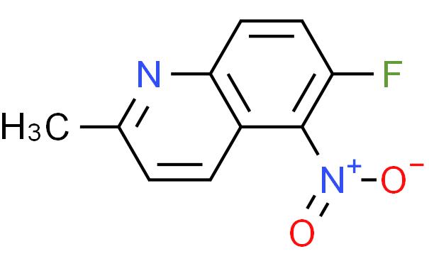 6-氟-2-甲基-5-硝基喹啉