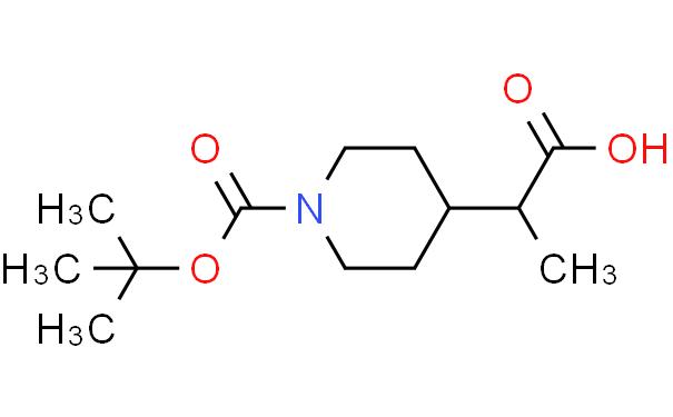 2-[1-(叔丁氧羰基)哌啶-4-基]丙酸
