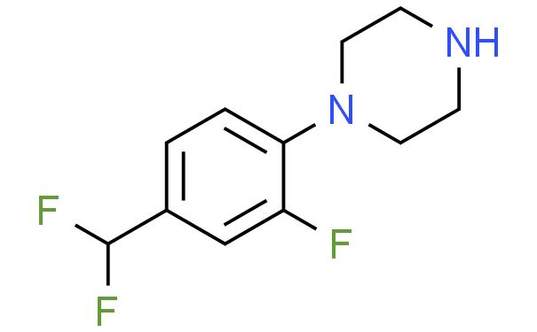 Piperazine, 1-[4-(difluoromethyl)-2-fluorophenyl]-