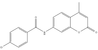 4-Chloro-N-(4-methyl-2-oxo-2H-chromen-7-yl)-benzamide