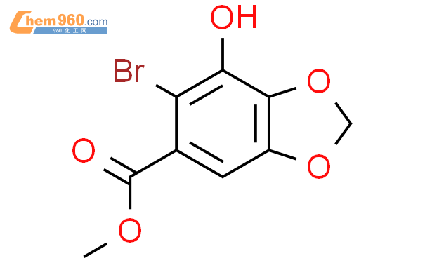 1,3-Benzodioxole-5-carboxylic acid, 6-bromo-7-hydroxy-, methyl ester