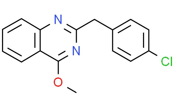 2-(4-氯苯甲基)-4-甲氧基喹唑啉