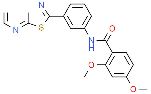2,4-Dimethoxy-N-(3-(thiazolo[5,4-b]pyridin-2-yl)phenyl)benzamide