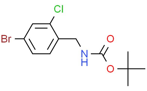 叔丁基(4-溴-2-氯苄基)氨基甲酸酯