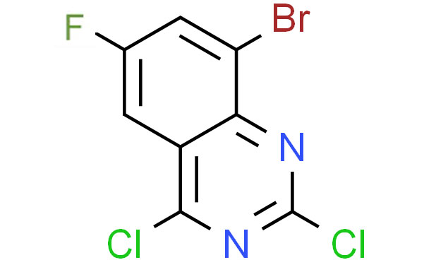 8-bromo-2,4-dichloro-6-fluoroquinazoline