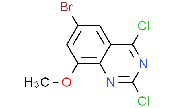 6-bromo-2,4-dichloro-8-methoxyquinazoline