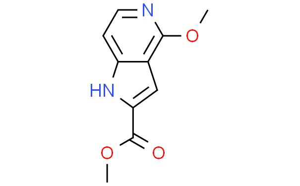 4-甲氧基-1H-吡咯并[3,2-C]吡啶-2-甲酸甲酯
