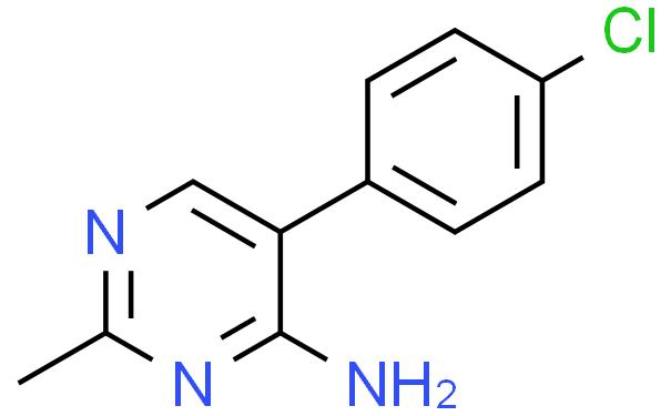 5-(4-氯苯基)-2-甲基嘧啶-4-胺