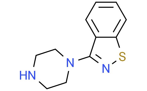3-(1-哌嗪基)-1,2-苯并异噻唑