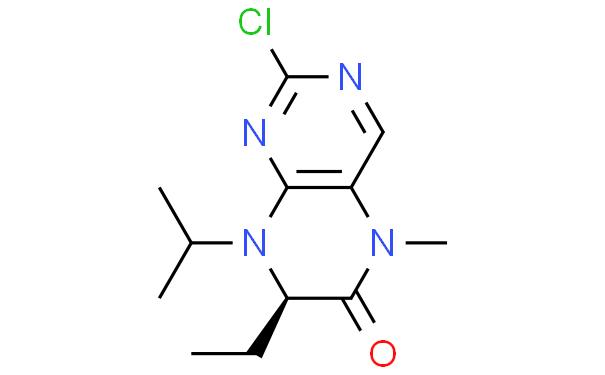 (R)-2-Chloro-7-ethyl-8-isopropyl-5-methyl-7,8-dihydropteridin-6(5H)-one