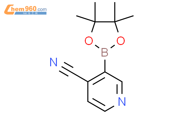 3-(4,4,5,5-tetramethyl-1,3,2-dioxaborolan-2-yl)isonicotinonitrile