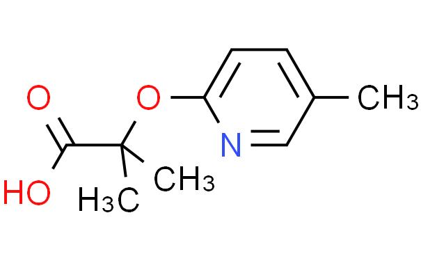 2-methyl-2-(5-methylpyridin-2-yloxy)propanoic acid