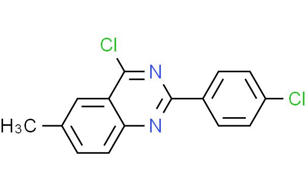 4-CHLORO-2-(4-CHLORO-PHENYL)-6-METHYL-QUINAZOLINE