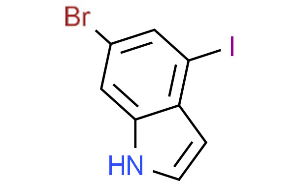 1H-Indole, 6-broMo-4-iodo-