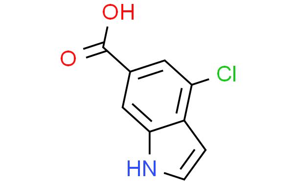 1H-Indole-6-carboxylic acid, 4-chloro-