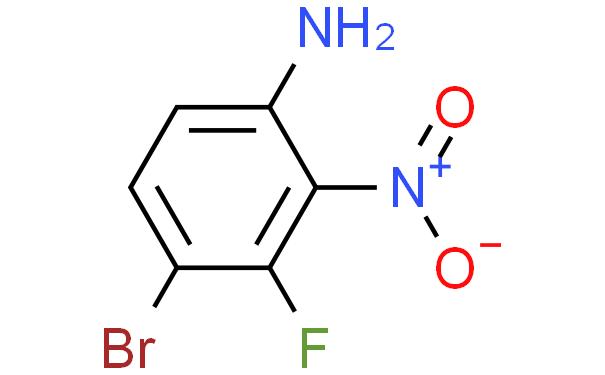 2-硝基-3-氟-4-溴苯胺