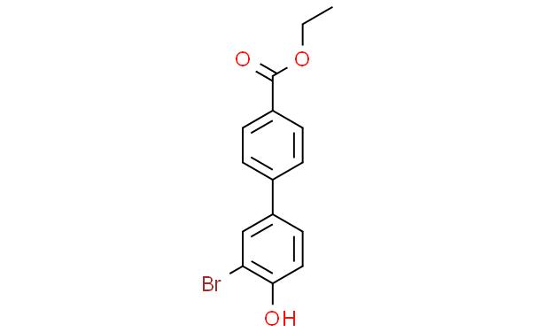 ethyl 3-bromo-4-hydroxy-[1,1-biphenyl]-4-carboxylate