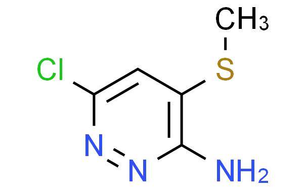 3-氨基-6-氯-4-(甲硫基)哒嗪
