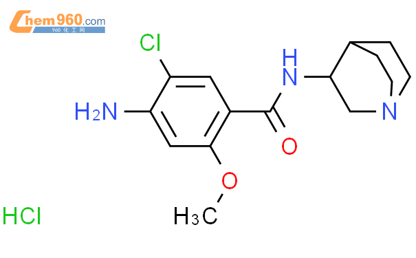 4-AMINO-N-1-AZABICYCLO[2.2.2]OCT-3-YL-5-CHLORO-2-METHOXYBENZAMIDE HYDROCHLORIDE