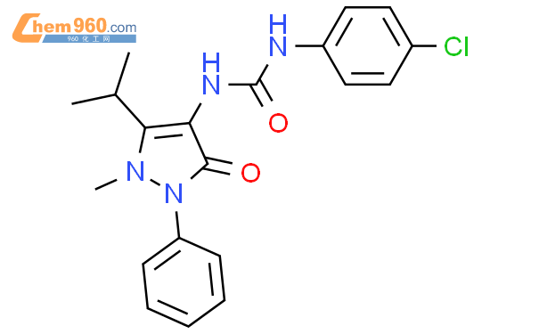 1-(4-Chlorophenyl)-3-(5-Isopropyl-1-Methyl-3-Oxo-2-Phenyl-2,3-Dihydro-1H-Pyrazol-4-Yl)Urea