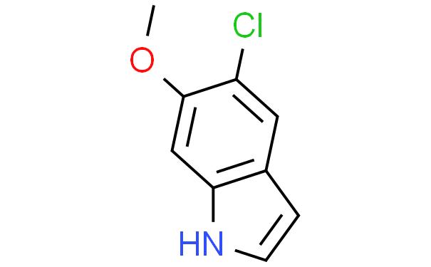 5-氯-6-甲氧基-1H-吲哚