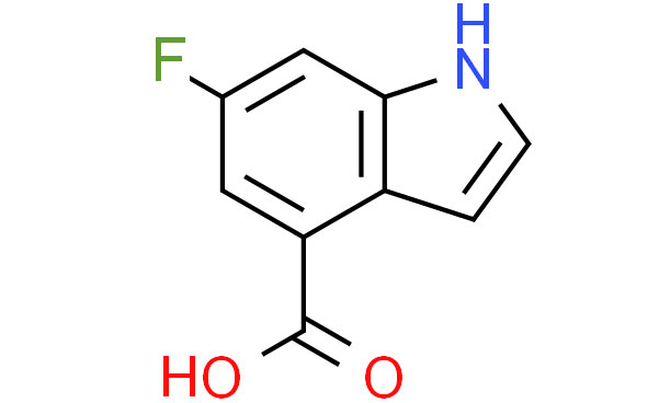 6-氟吲哚-4-甲酸
