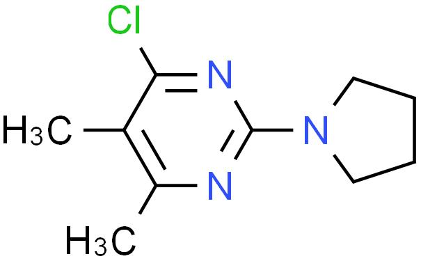4-CHLORO-5,6-DIMETHYL-2-PYRROLIDIN-1-YLPYRIMIDINE