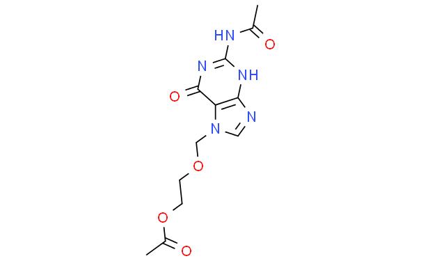 2-[[2-(acetylamino)-6-oxo-1,6-dihydro-7H-purin-7-
yl]methoxy]ethyl acetate
