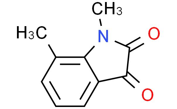 1,7-二甲基-1H-吲哚-2,3-二酮