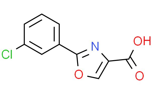 2-(3-chlorophenyl)oxazole-4-carboxylic acid