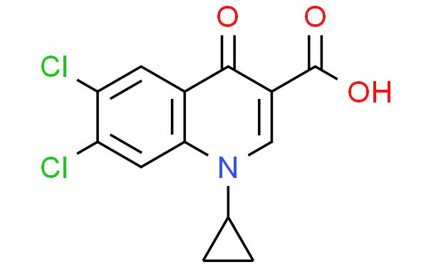 6,7-Dichloro-1-cyclopropyl-1,4-dihydro-4-oxo-3-quinolinecarboxylic acid
