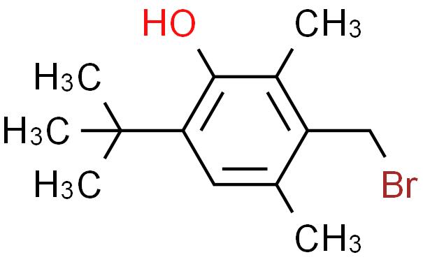 3-(bromomethyl)-6-(tert-butyl)-2,4-xylenol