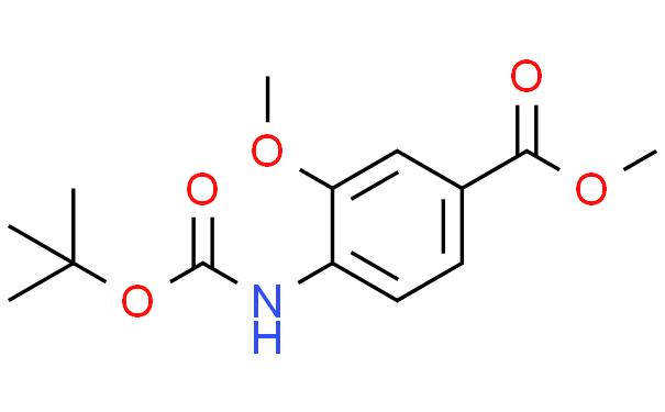 Methyl 4-{[(tert-butoxy)carbonyl]amino}-3-methoxybenzoate