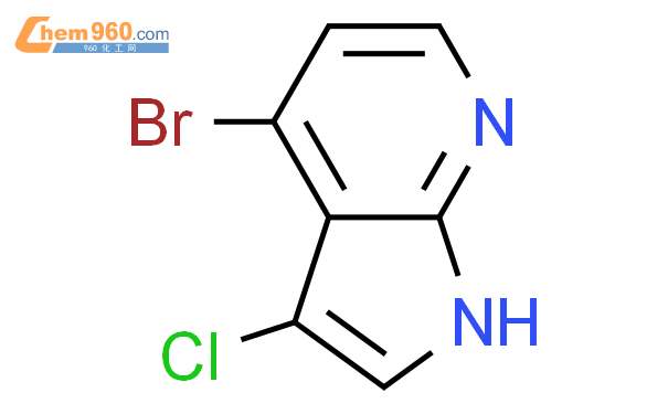 1H-Pyrrolo[2,3-b]pyridine, 4-broMo-3-chloro-