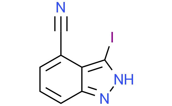 4-CYANO-3-IODO (1H)INDAZOLE